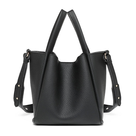 Damen Hobo-Tasche aus hochwertigem Kunstleder mit abnehmbarem Schulterriemen Nord Taschen