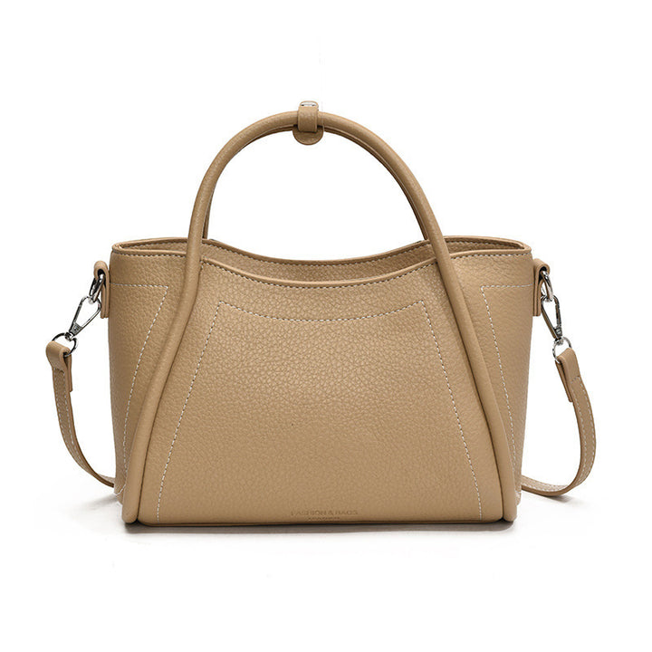Damen elegante Handtasche mit feinem Leder und strukturiertem Design Nord Taschen