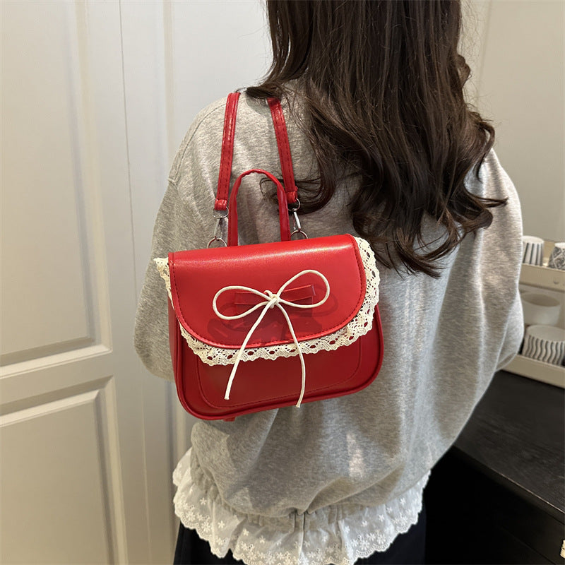 Damen elegante Handtasche mit Spitzenverzierung Nord Taschen