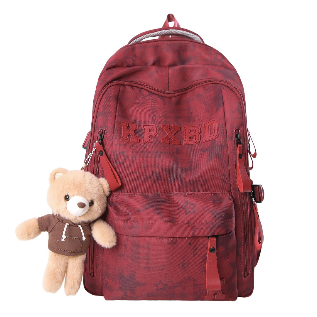Damen Rucksack mit einzigartigem Teddy-Anhänger Nord Taschen