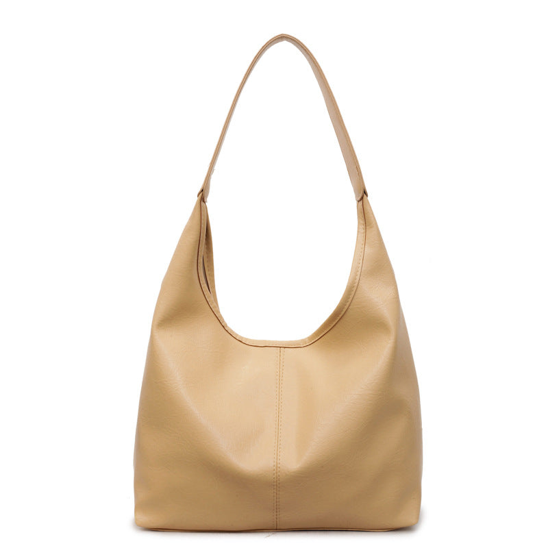 Damen lässige Schultertasche aus veganem Leder Nord Taschen