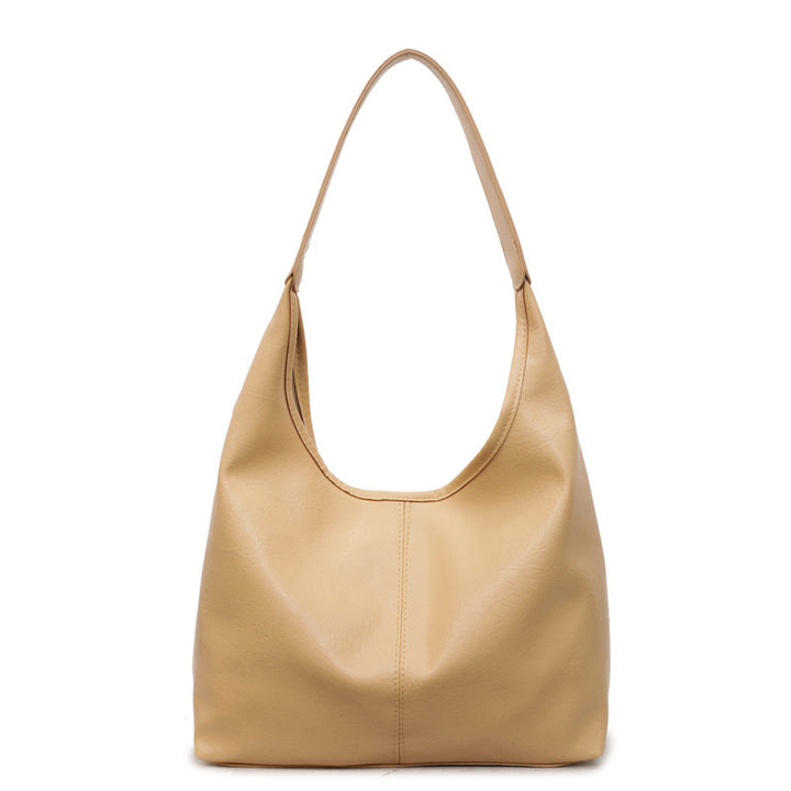 Damen lässige Schultertasche aus veganem Leder Nord Taschen