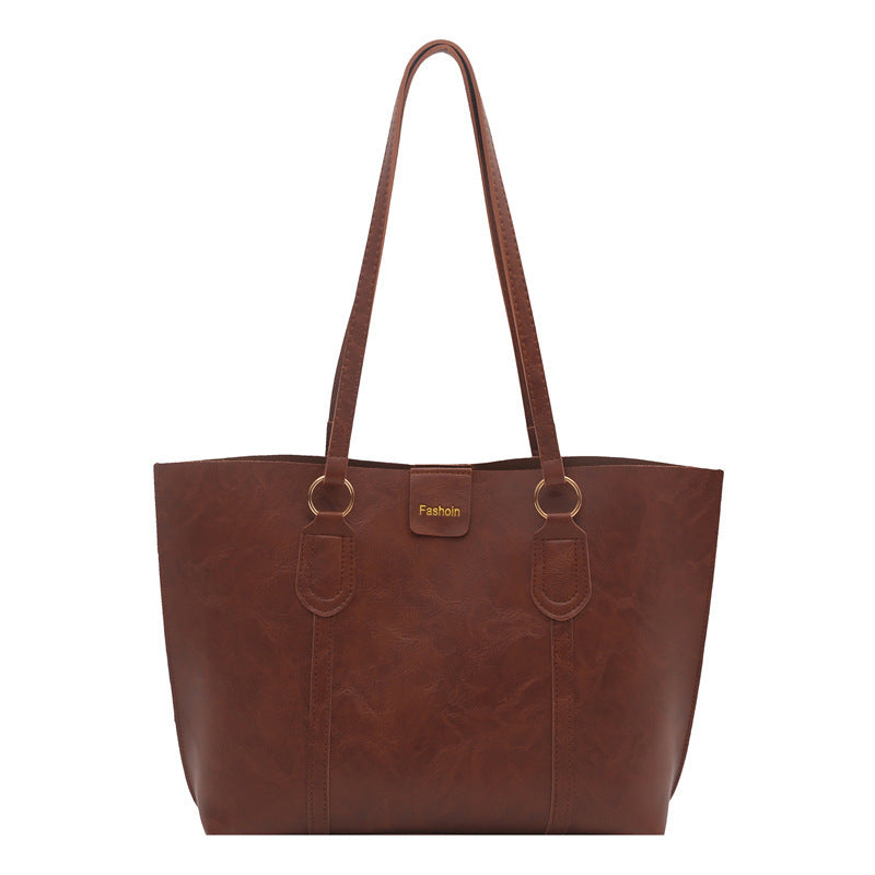 Damen elegante Einkaufstasche mit strukturiertem Design Nord Taschen