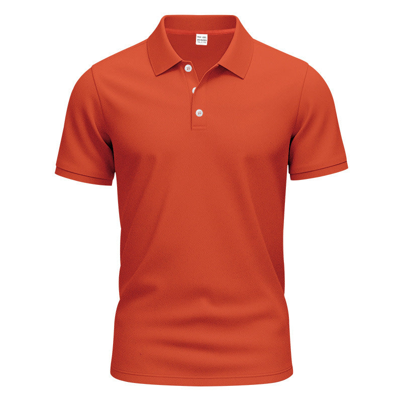 Herren nan atmungsaktives Piqué Poloshirt Kurzarm mit Knopfleiste Nord Taschen
