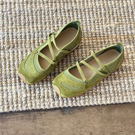 Damen Ballerinas mit elegantem Riemchen-Design Nord Taschen
