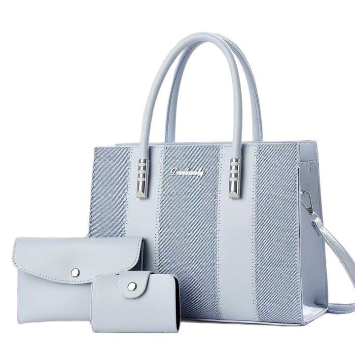 Damen elegante Shopper-Handtasche mit abnehmbaren Geldbörsen Nord Taschen