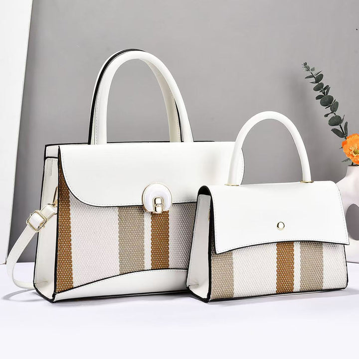 Damen Handtaschen-Set mit luxuriösem Design und abnehmbarer Clutch Nord Taschen