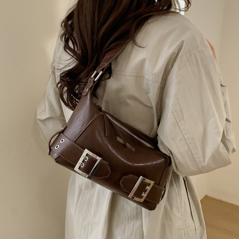 Damen stilvolle Mini-Hobo-Tasche mit verstellbarem Tragegriff Nord Taschen