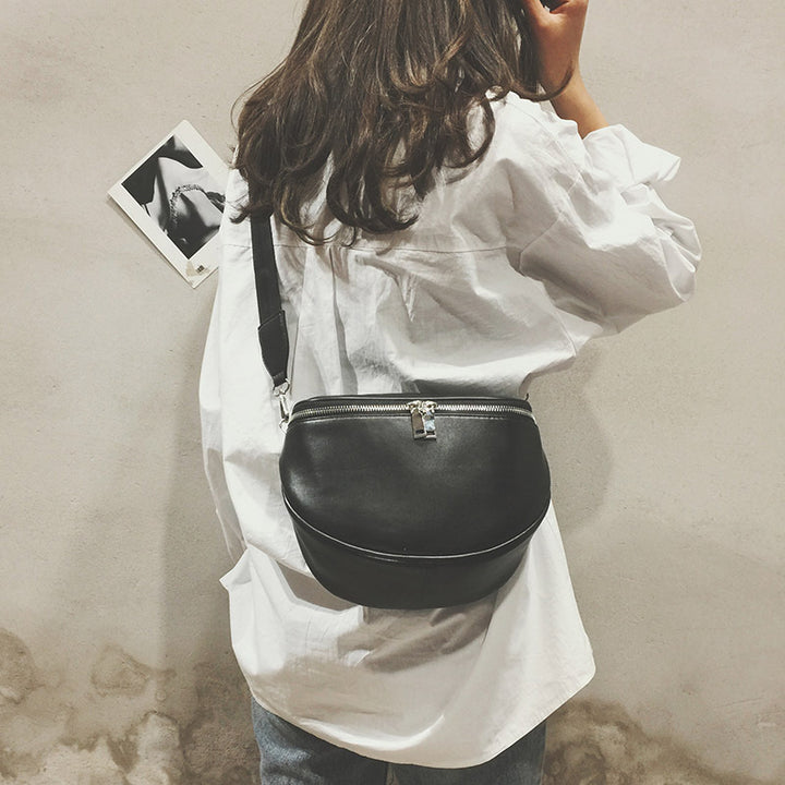 Damen elegante Umhängetasche aus hochwertigem Kunstleder mit verstellbarem Schultergurt Nord Taschen