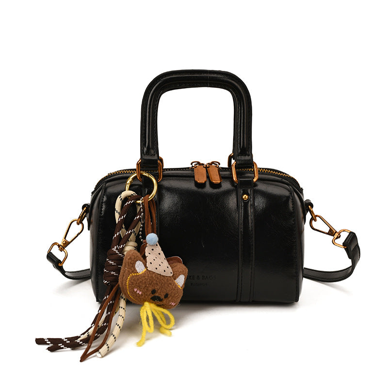 Damen modische Handtasche mit originellen Anhängern Nord Taschen