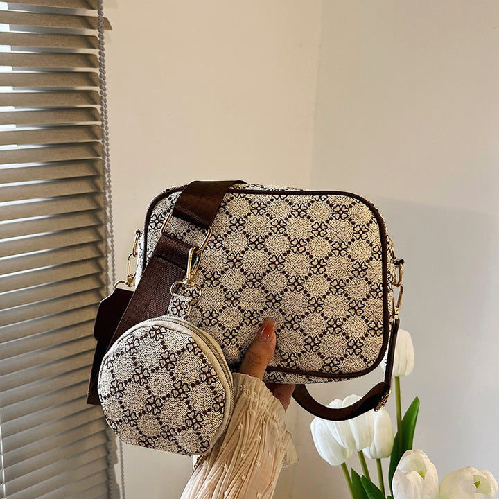 Damen Umhängetasche mit praktischem Design und abnehmbarem Mini-Organizer Nord Taschen