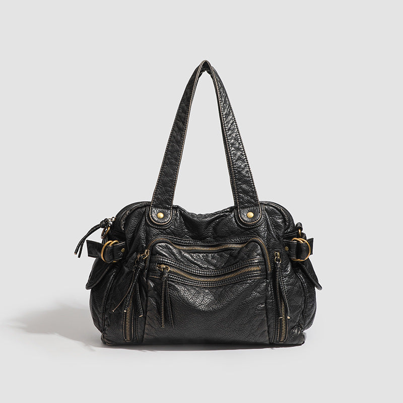 Damen Hobo-Tasche mit eleganten Reißverschlussfächern und modischem Look Nord Taschen