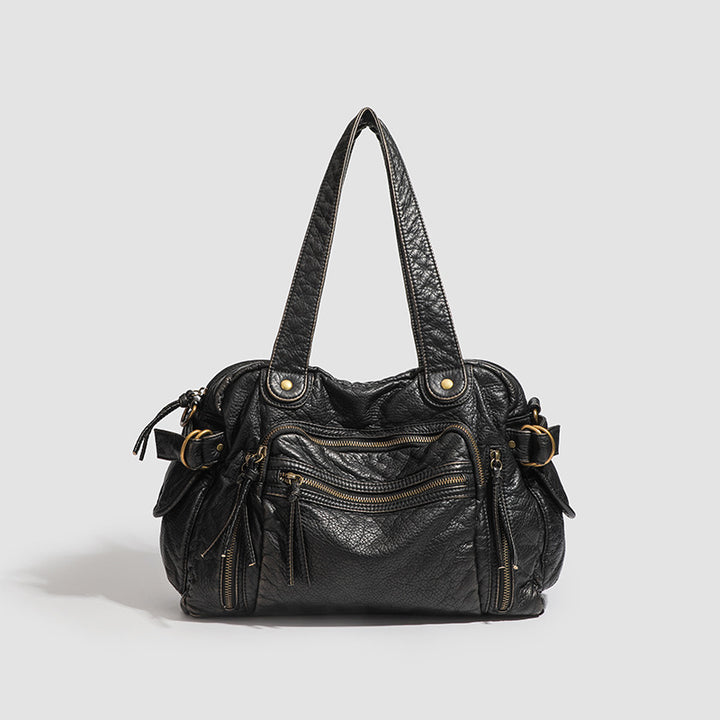 Damen Hobo-Tasche mit eleganten Reißverschlussfächern und modischem Look Nord Taschen