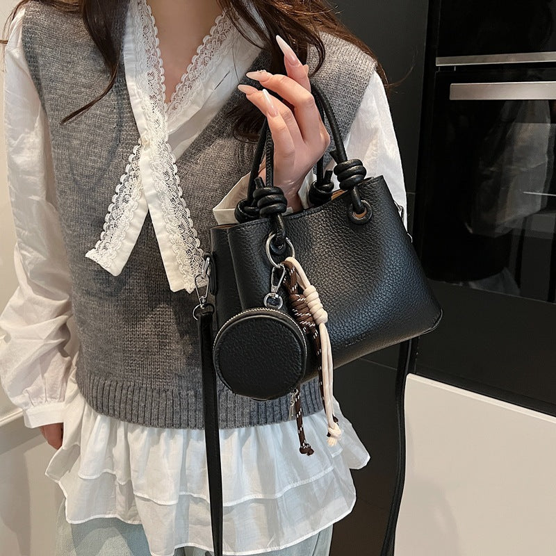 Damen Mini-Handtasche mit abnehmbarem Münzfach Nord Taschen