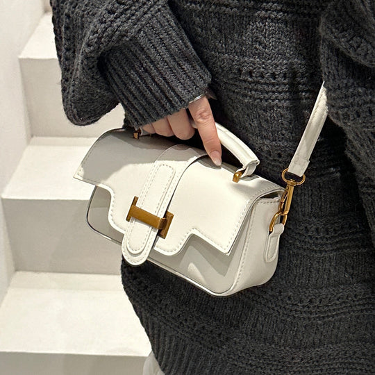 Damen elegante Mini-Handtasche mit praktischem Tragegriff und abnehmbarem Schulterriemen Nord Taschen