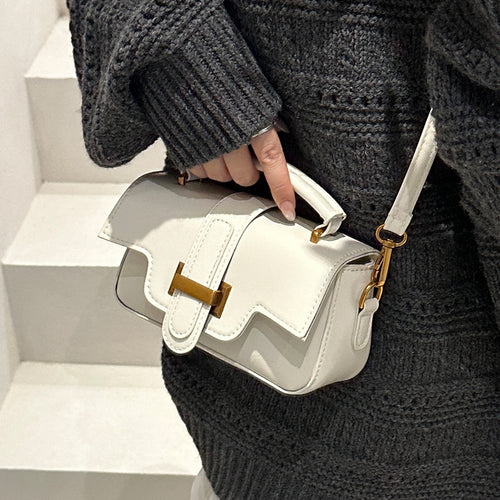 Damen elegante Mini-Handtasche mit praktischem Tragegriff und abnehmbarem Schulterriemen Nord Taschen