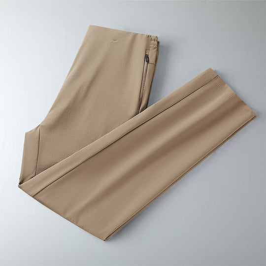 Damen Stretch-Outdoorhose mit elastischem Bund, Reißverschlusstaschen und geradem Schnitt Nord Taschen