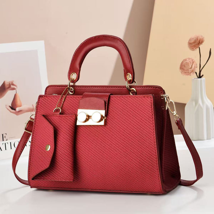 Damen elegante Handtasche mit strukturiertem Design Nord Taschen