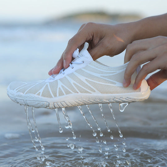 Damen leichte Wasserschuhe mit atmungsaktivem Obermaterial