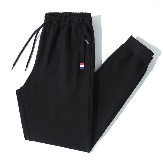 Herren Tapered-Jogginghose mit Tunnelzug, Reißverschlusstasche & Rippbündchen Nord Taschen