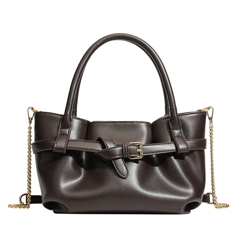 Damen Designer Handtasche mit abnehmbarem Schulterriemen Nord Taschen