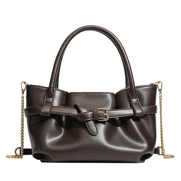 Damen Designer Handtasche mit abnehmbarem Schulterriemen Nord Taschen