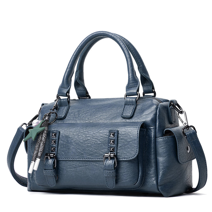 Damen Handtasche mit dekorativen Nieten Nord Taschen