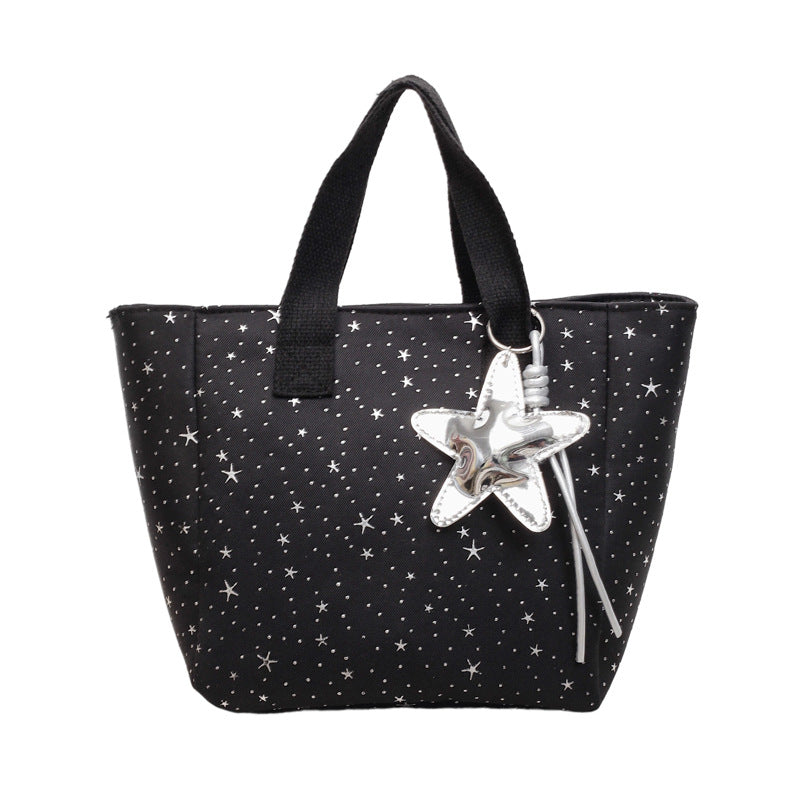 Damen modische Tragetasche mit Sternenmotiv Nord Taschen
