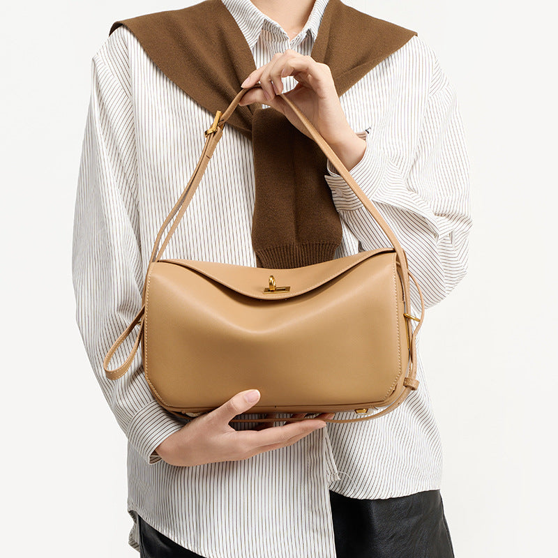 Damen modische Schultertasche mit voluminösem Design Nord Taschen