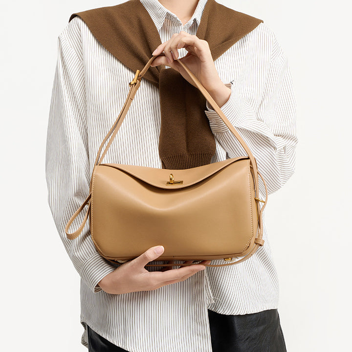 Damen modische Schultertasche mit voluminösem Design Nord Taschen