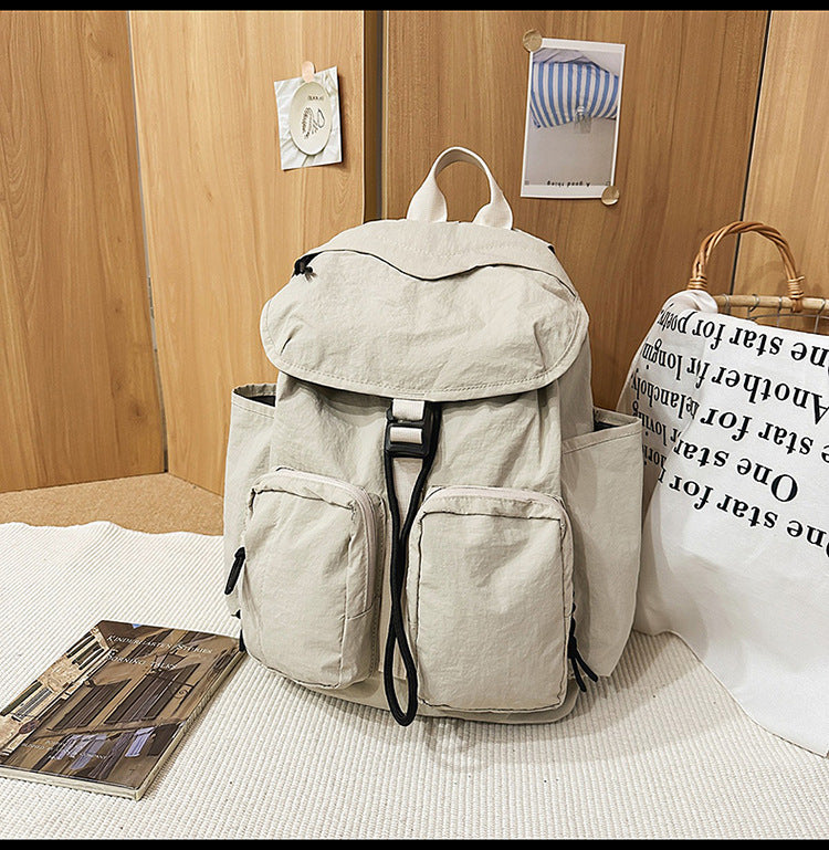 Damen Rucksack mit erweiterbarem Organizer und seitlichen Staufächern Nord Taschen