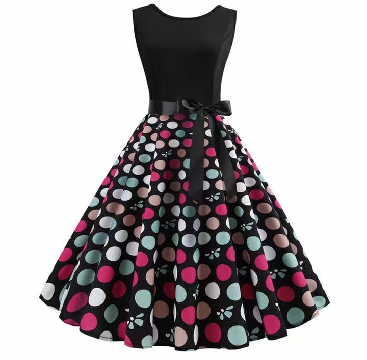 Rockabilly Kleid Polka-Dots