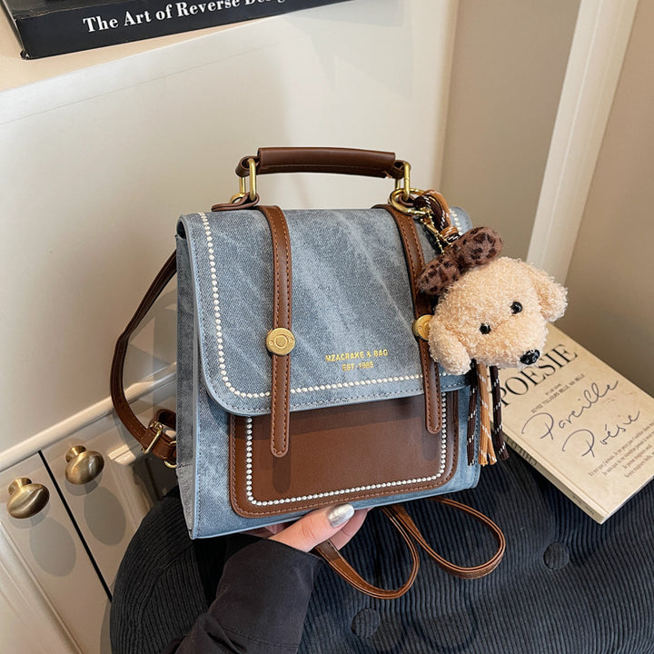 Damen modische Rucksacktasche mit abnehmbarem Anhänger Nord Taschen