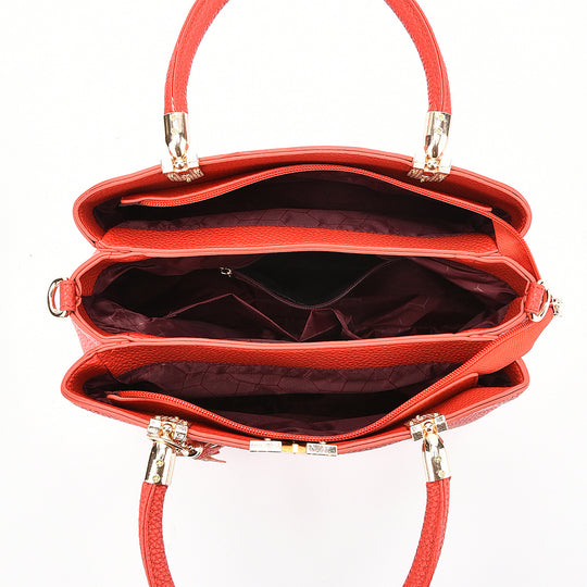 Damen Designer-Handtasche mit eleganter Quaste und abnehmbaren Schulterriemen Nord Taschen