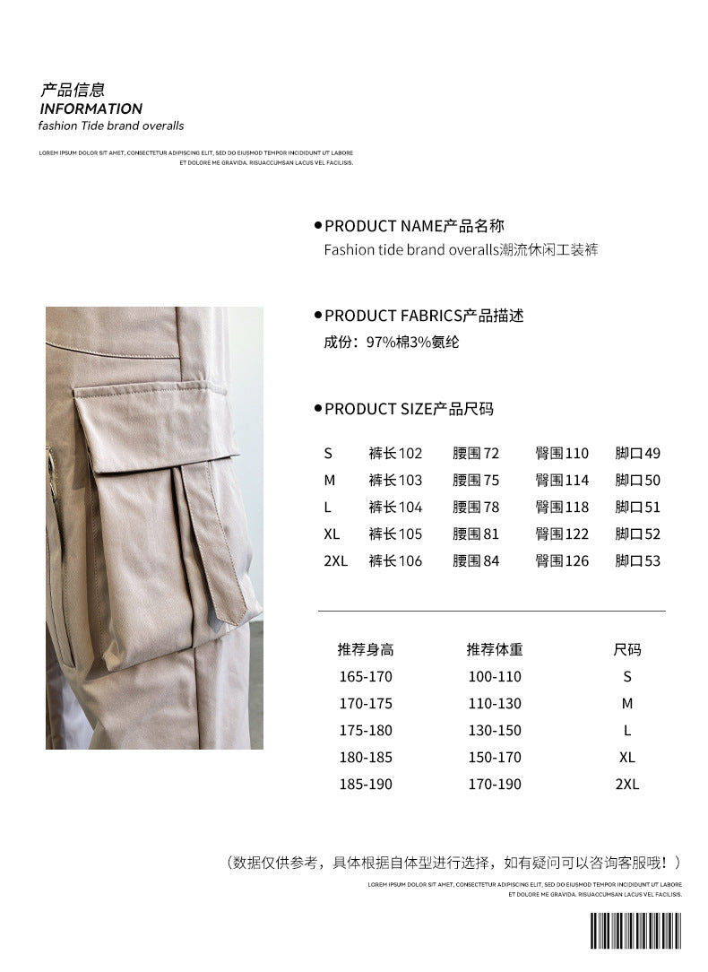 Herren Utility-Cargohose mit großvolumigen Klappentaschen, geradem Bein und robustem Twill Nord Taschen