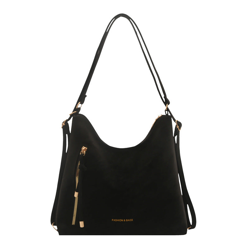 Damen Hobo-Tasche mit elegantem Reißverschluss und verstellbarem Schulterriemen Nord Taschen