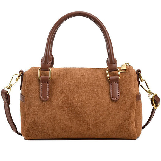 Damen elegante Umhängetasche mit luxuriösem Kunstleder und abnehmbarem Schulterriemen Nord Taschen