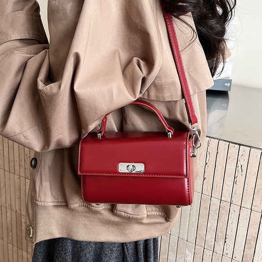 Damen elegante Handtasche mit strukturiertem Design und abnehmbarem Schulterriemen Nord Taschen