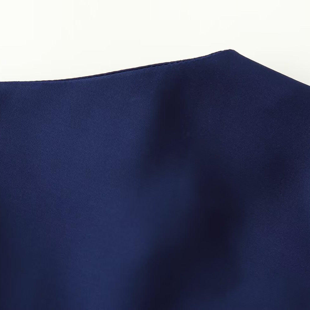 Damen Langärmeliges Maxikleid mit geraffter Empire‑Silhouette und Schlüsselloch‑Ausschnitt Nord Taschen