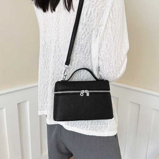 Damen Crossbody-Tasche mit abnehmbarem Schulterriemen und elegantem Reißverschluss Nord Taschen