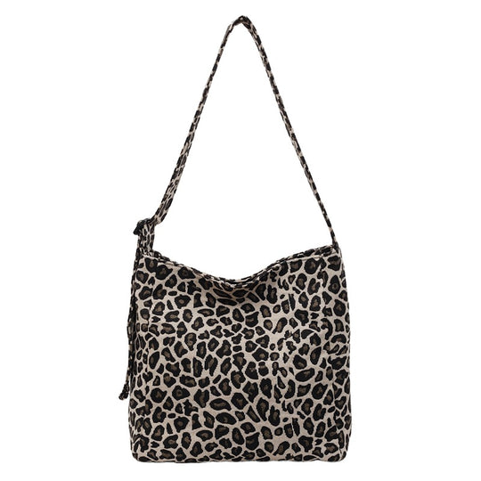 Damen Hobo-Tasche mit modernem Leopardenmuster Nord Taschen