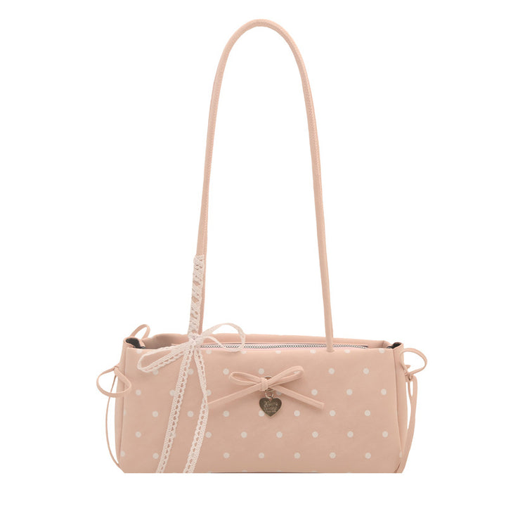 Damenmodische Handtasche mit verspieltem Punktemuster Nord Taschen