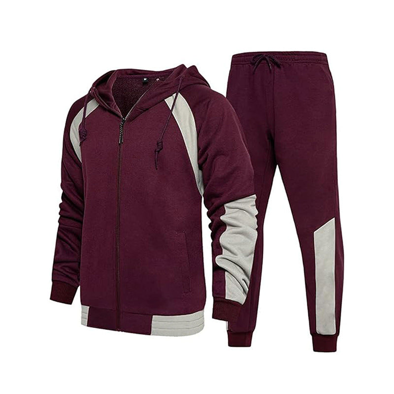 Herren sportliches Trainingsset mit hochwertigem Kapuzenoberteil und bequemen Jogginghosen Nord Taschen