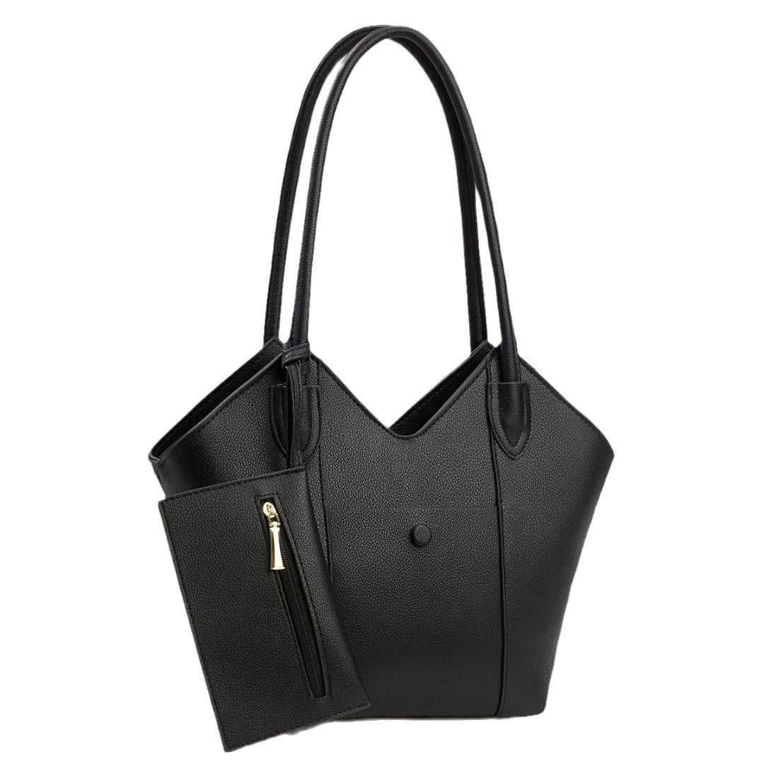 Damen elegante Tragetasche mit praktischem abnehmbarem Mini-Etui Nord Taschen