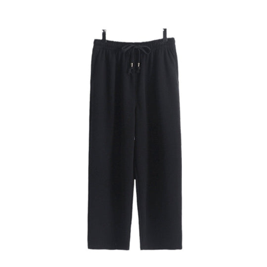 Unisex Gefütterte Fleece-Jogginghose mit elastischem Bund Kordelzug und schmalem Knöchelbündchen Nord Taschen