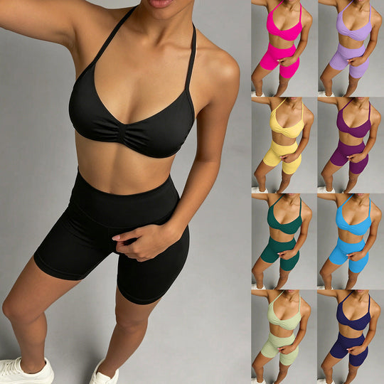 Damen Sportliches Bikini-Set mit hochelastischem Material und verstellbaren Trägern