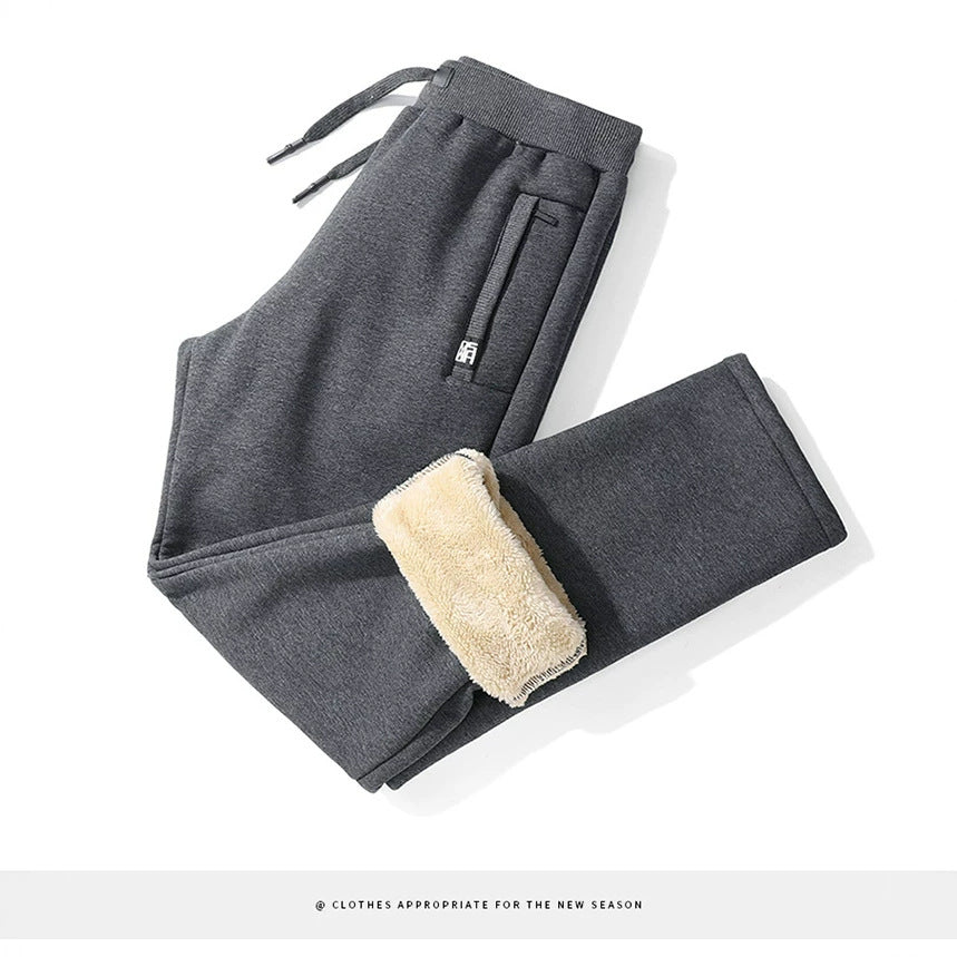 Herren Minimalistische Tech-Jogginghose mit Slim-Fit, Elastikbund und verdeckten Reißverschlusstaschen Nord Taschen