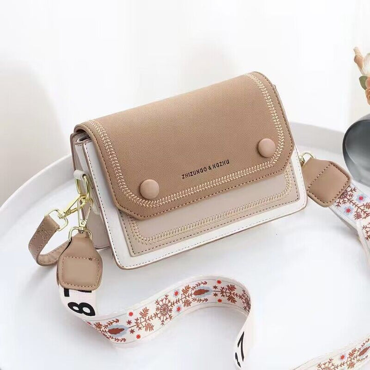 Damen modische Umhängetasche mit kreativen Farbdetails Nord Taschen