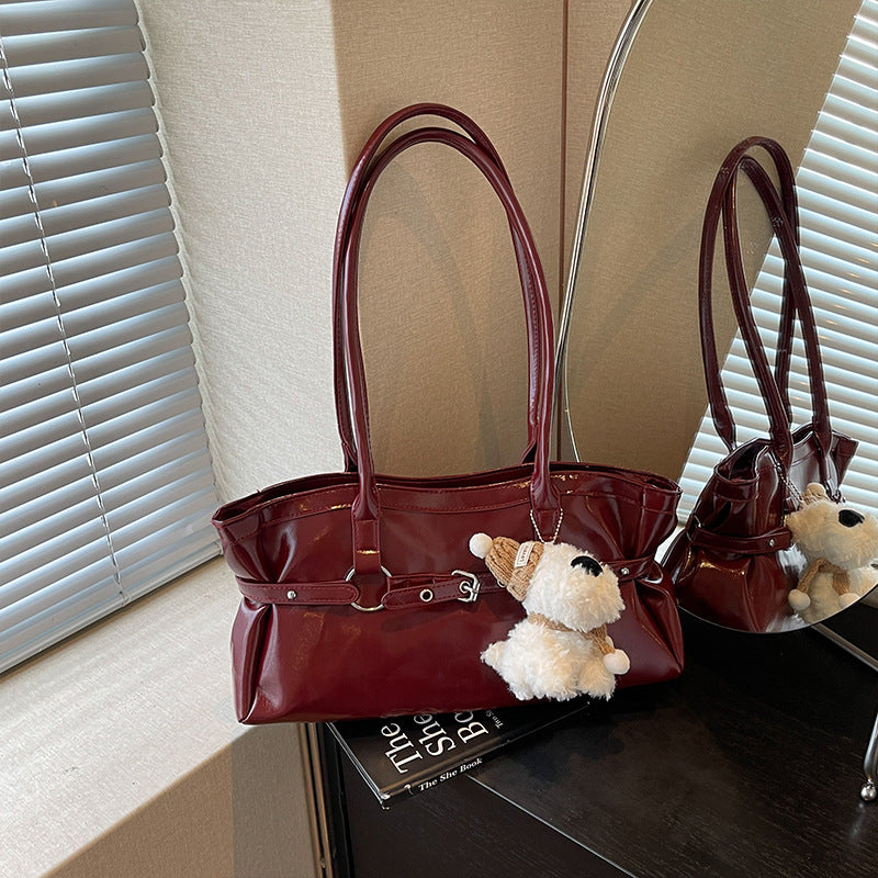 Damen elegante Handtasche mit praktischem Reißverschluss Nord Taschen