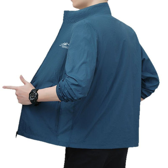 Herren Leichte Outdoor-Jacke mit Windschutz Nord Taschen